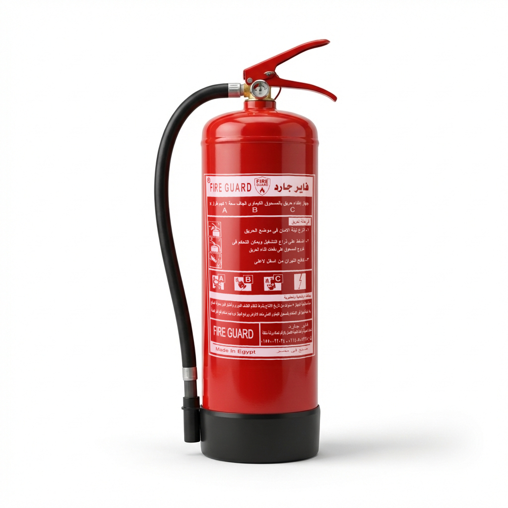 Dry Powder Fire Extinguisher / 6 kg / Fire Guard